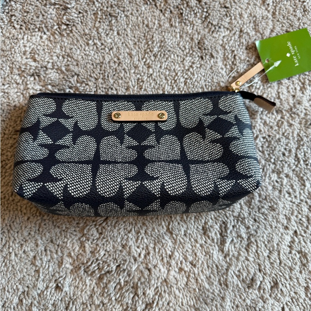 Kate Spade Cosmetic Bag with Iconic Pattern